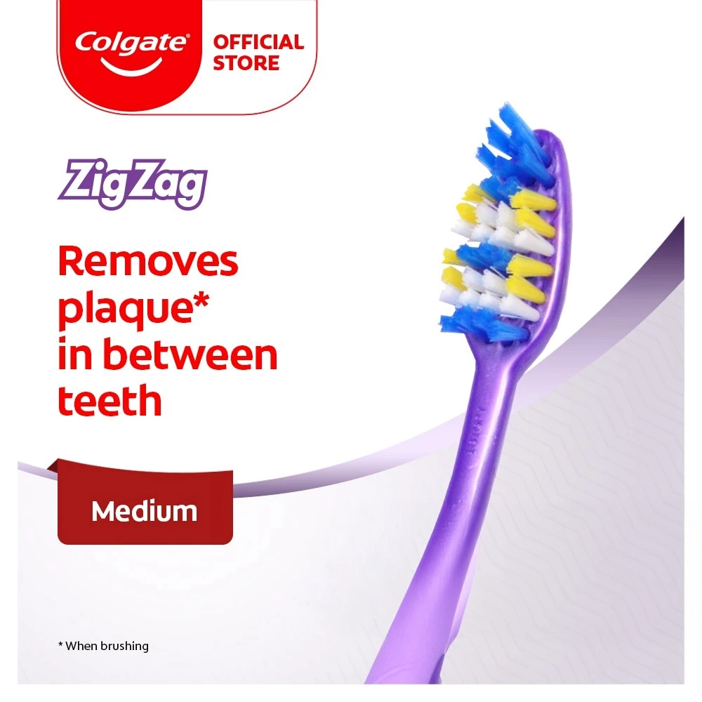 ZIGZAG COLGATE TOOTHBRUSH