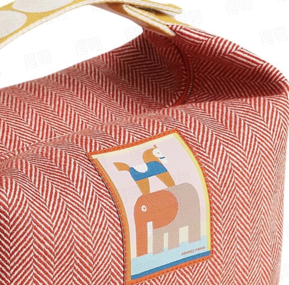 全新HERMES飯盒包Bride-A Brac 26大尺寸 瓦紅色