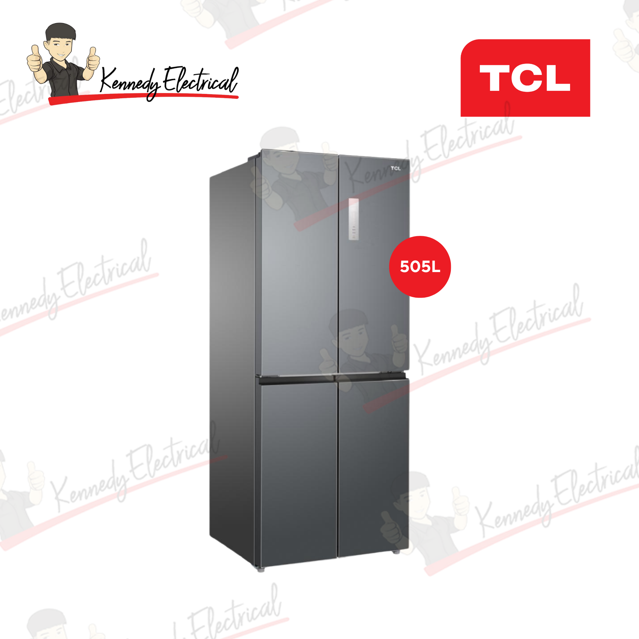 TCL 394L 4-Door Refrigerator (TR-C505AGP)