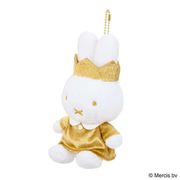Miffy米菲兔 70th週年紀念 毛絨玩具公仔掛件 球鏈吊飾 鑰匙扣
