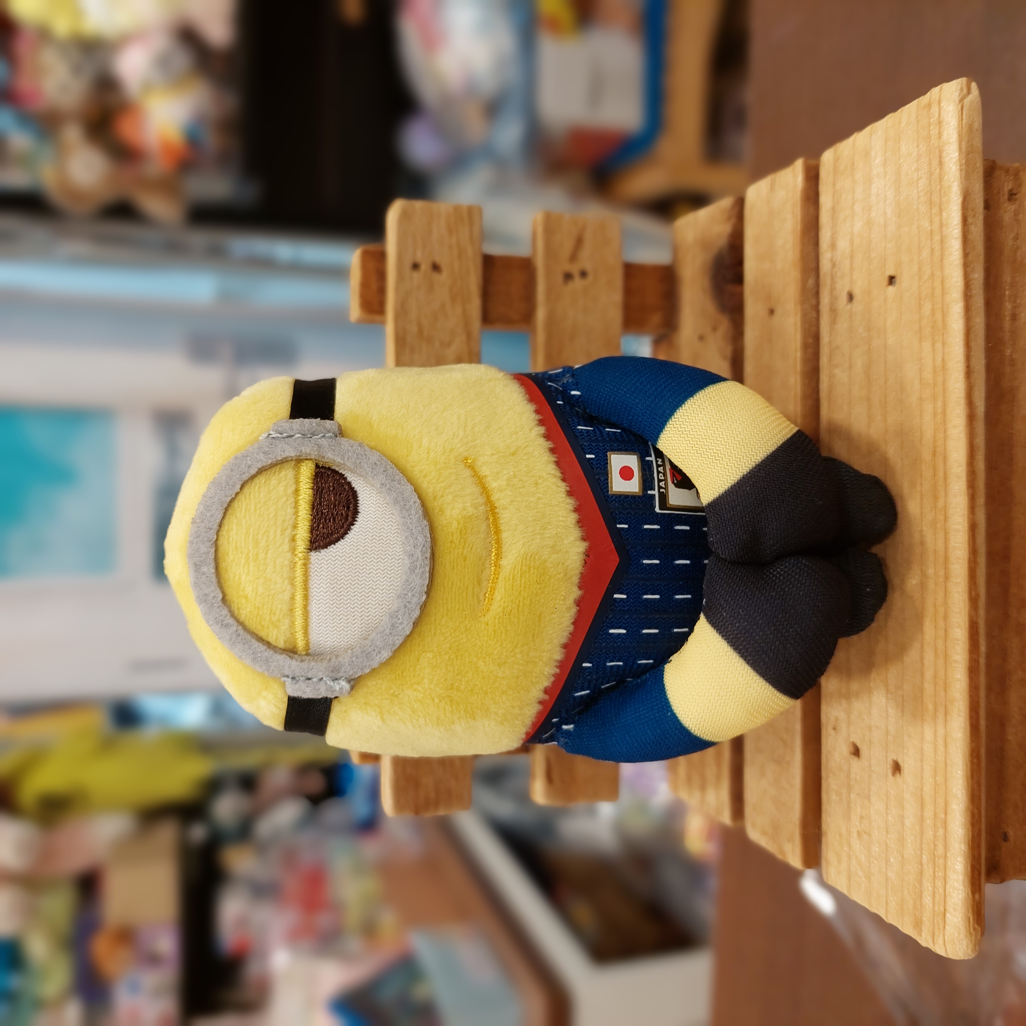 原裝日本 壞蛋將門人 Minion 坐定定公仔