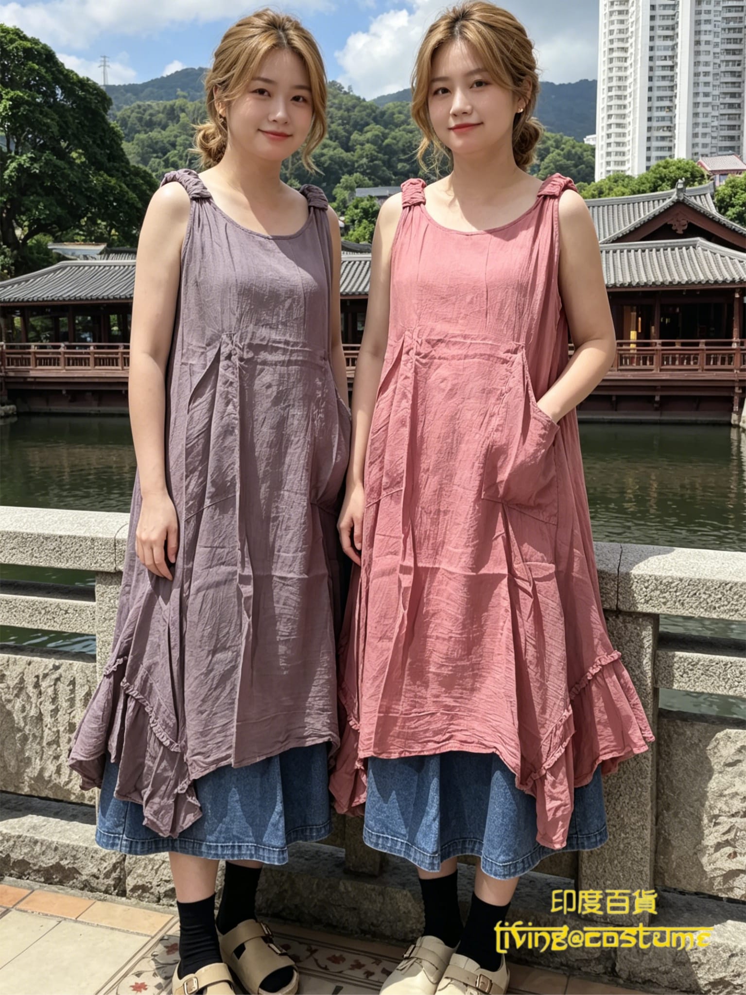 泰國純棉背心裙