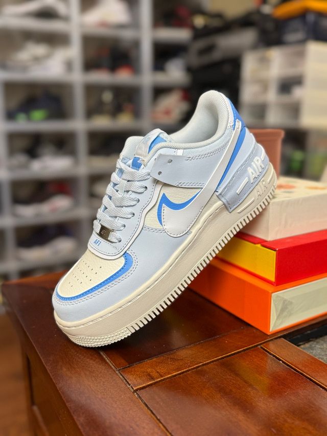 Nike Air Force 1 Shadow DZ1847-400 | Blue Box