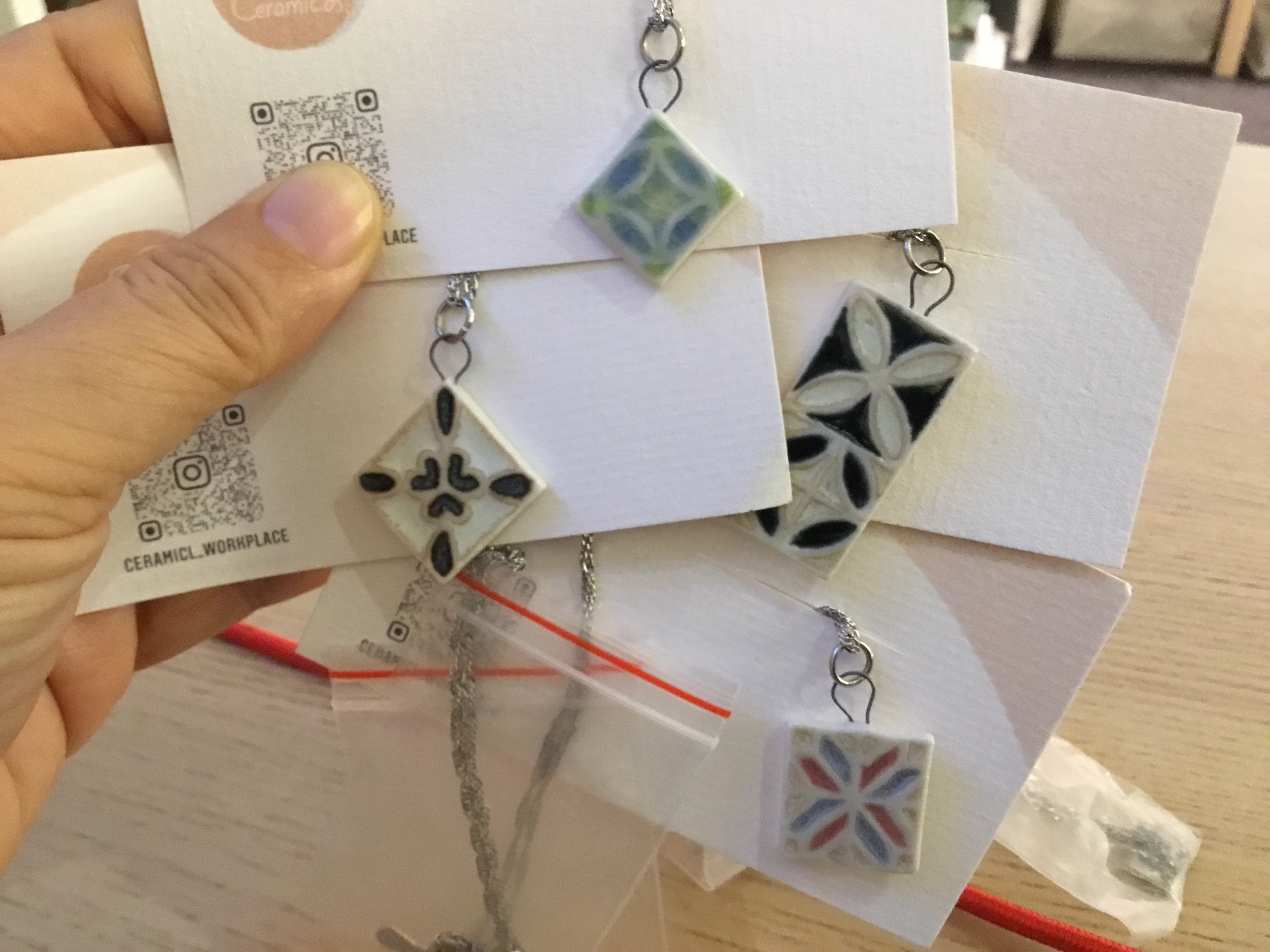 CeramicL Necklace 