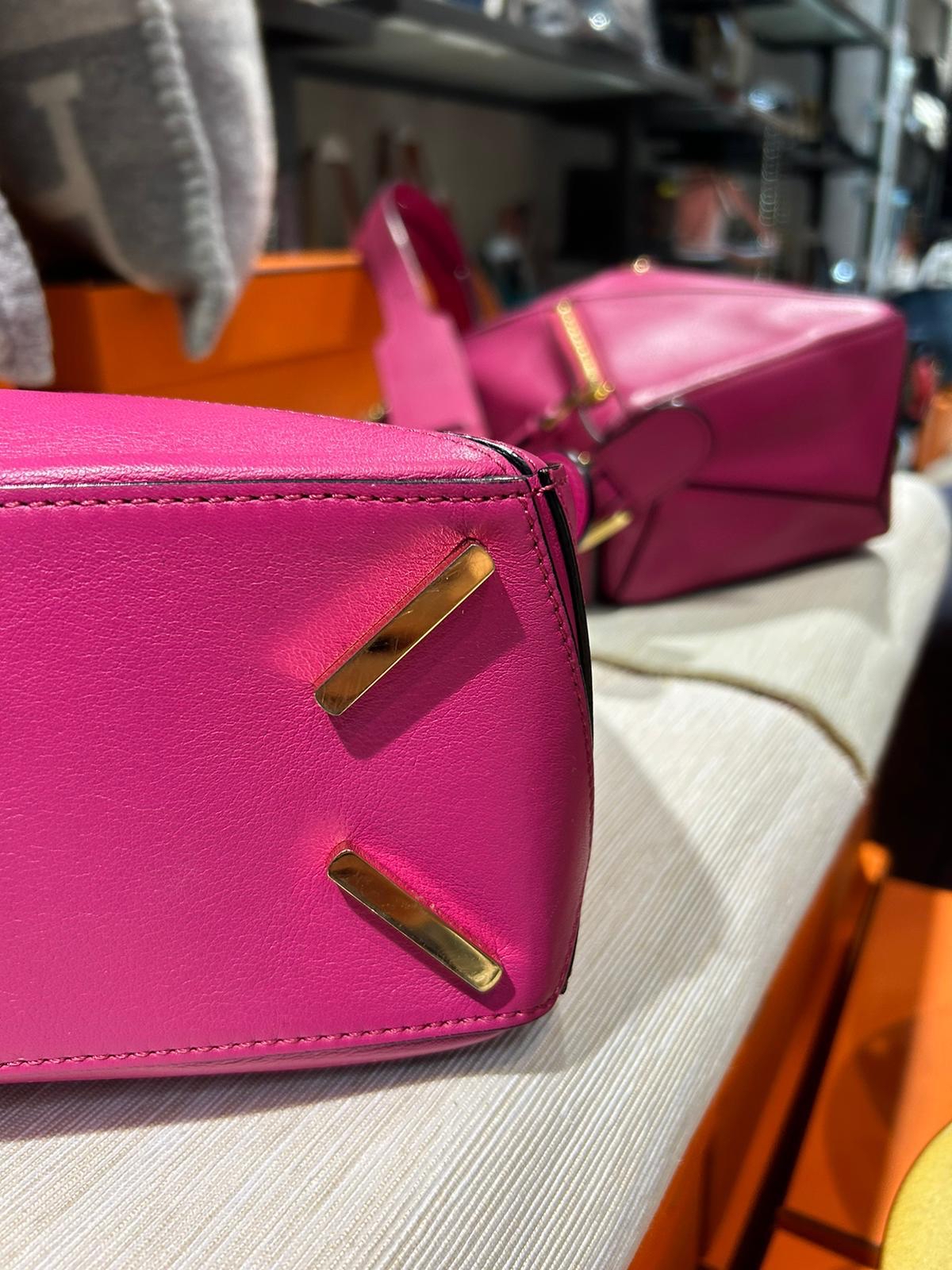 Loewe puzzle small calfskin 100%Authentic,95%new ✅strap✅dust bag