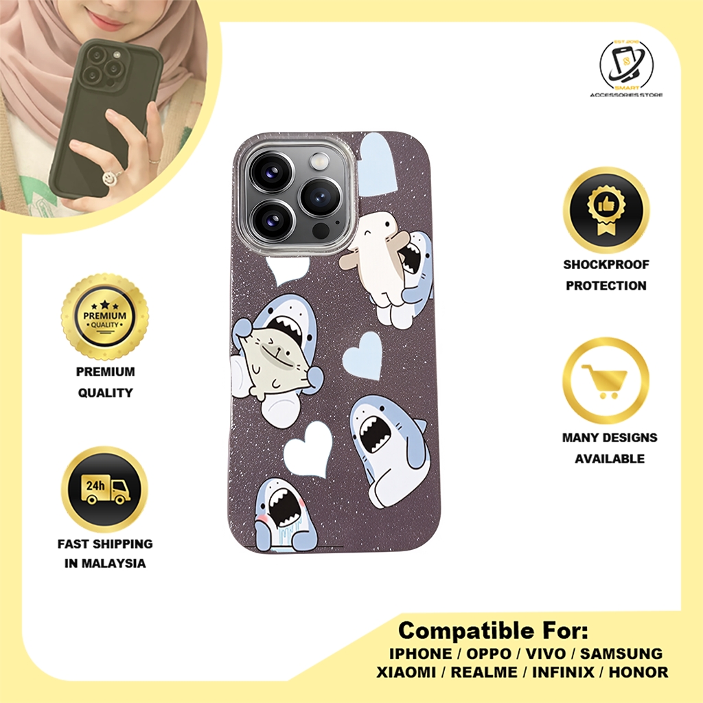 BLING CASE PHONE FOR IPHONE - DESIGN SHARK A