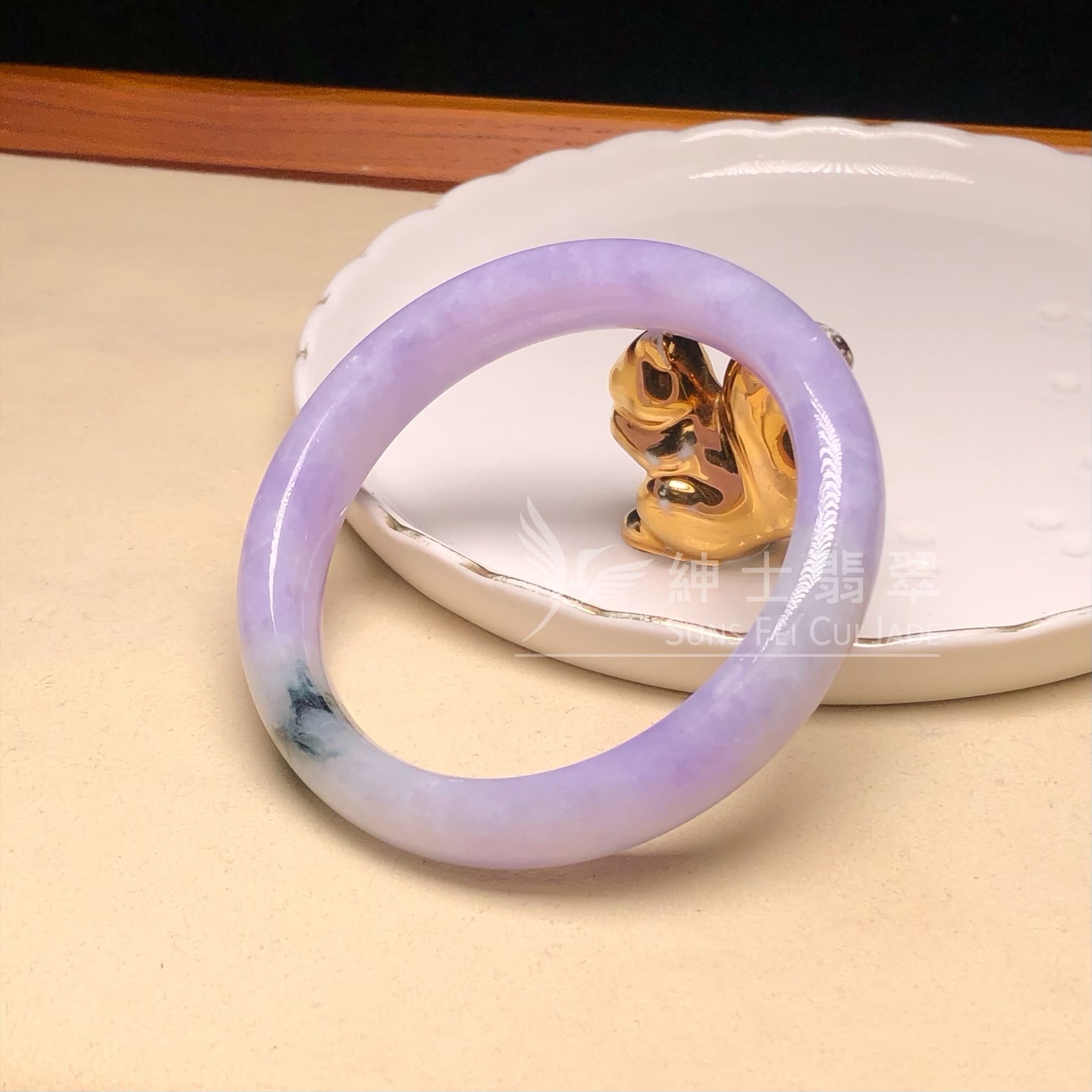 木那藍紫飄花福鐲57.1mm