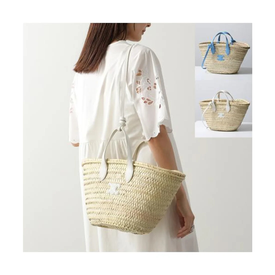夏日必備🌴☀️  限時優惠🫶🏻新色🆕訂貨🍒Celine Teen size basket  有條長肩帶可上肩 Size 23x21x15cm