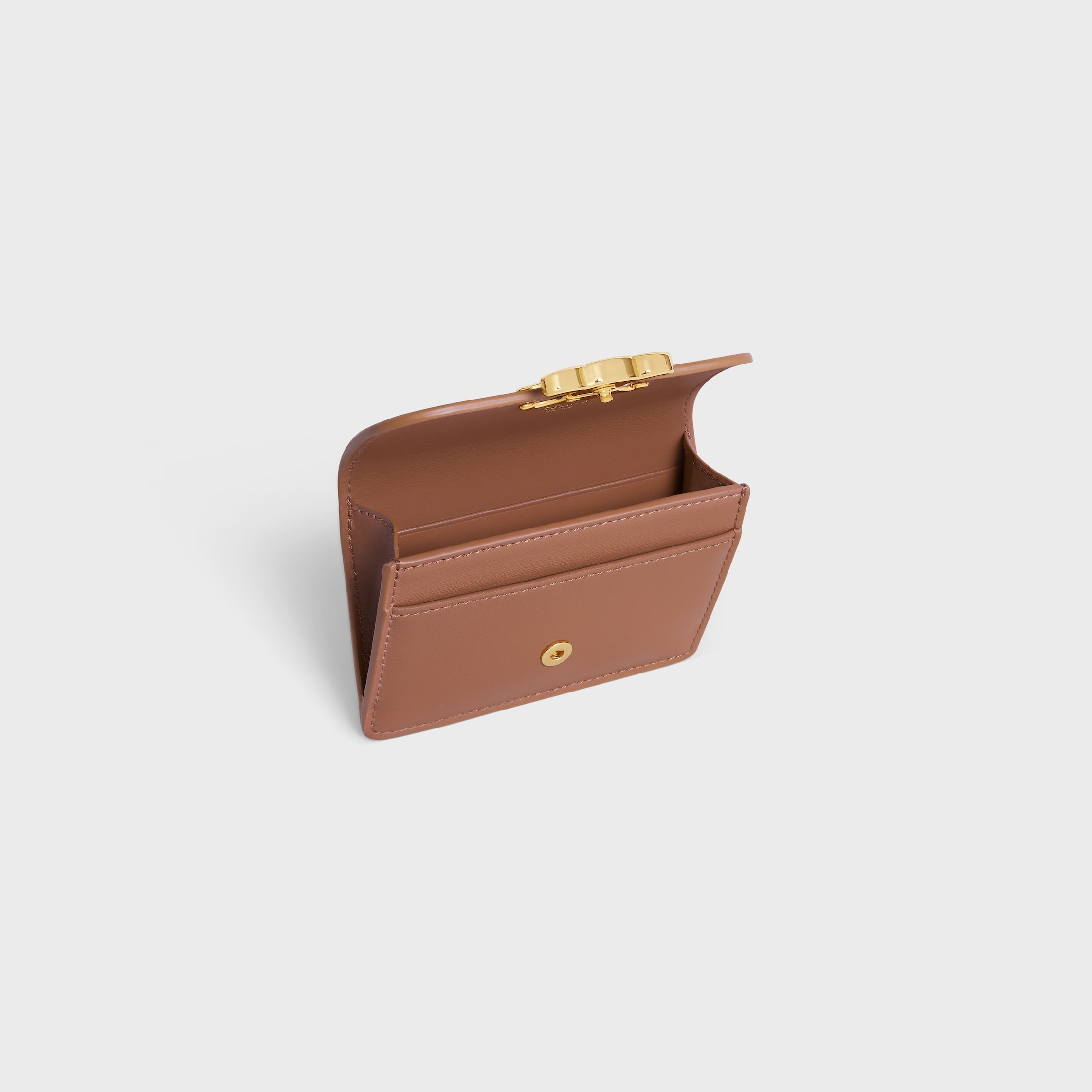 精選貨品優惠💖Celine Triomphe Cardholder Color : BRONZE