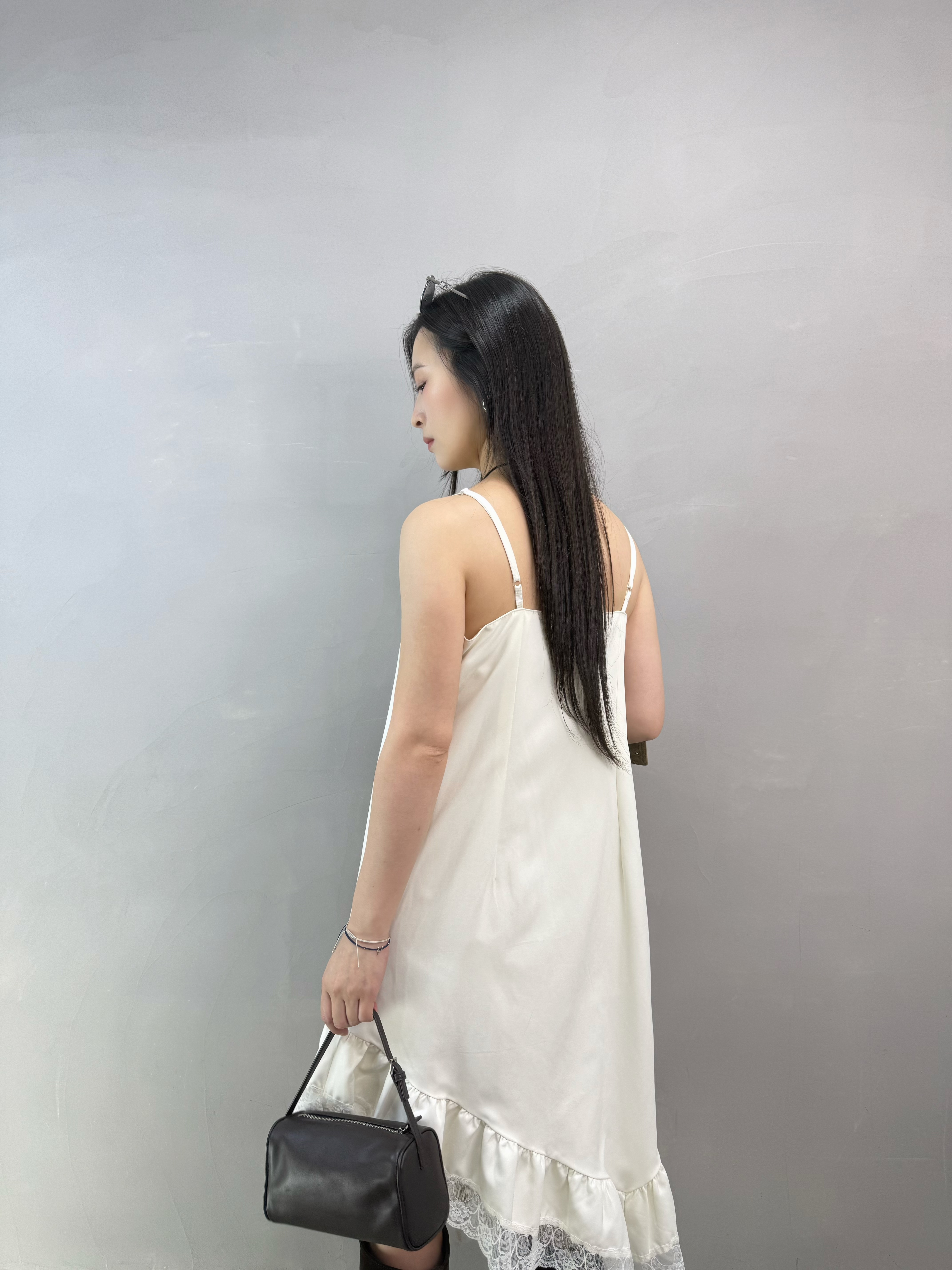 I20 吊帶斜cut lace Ops