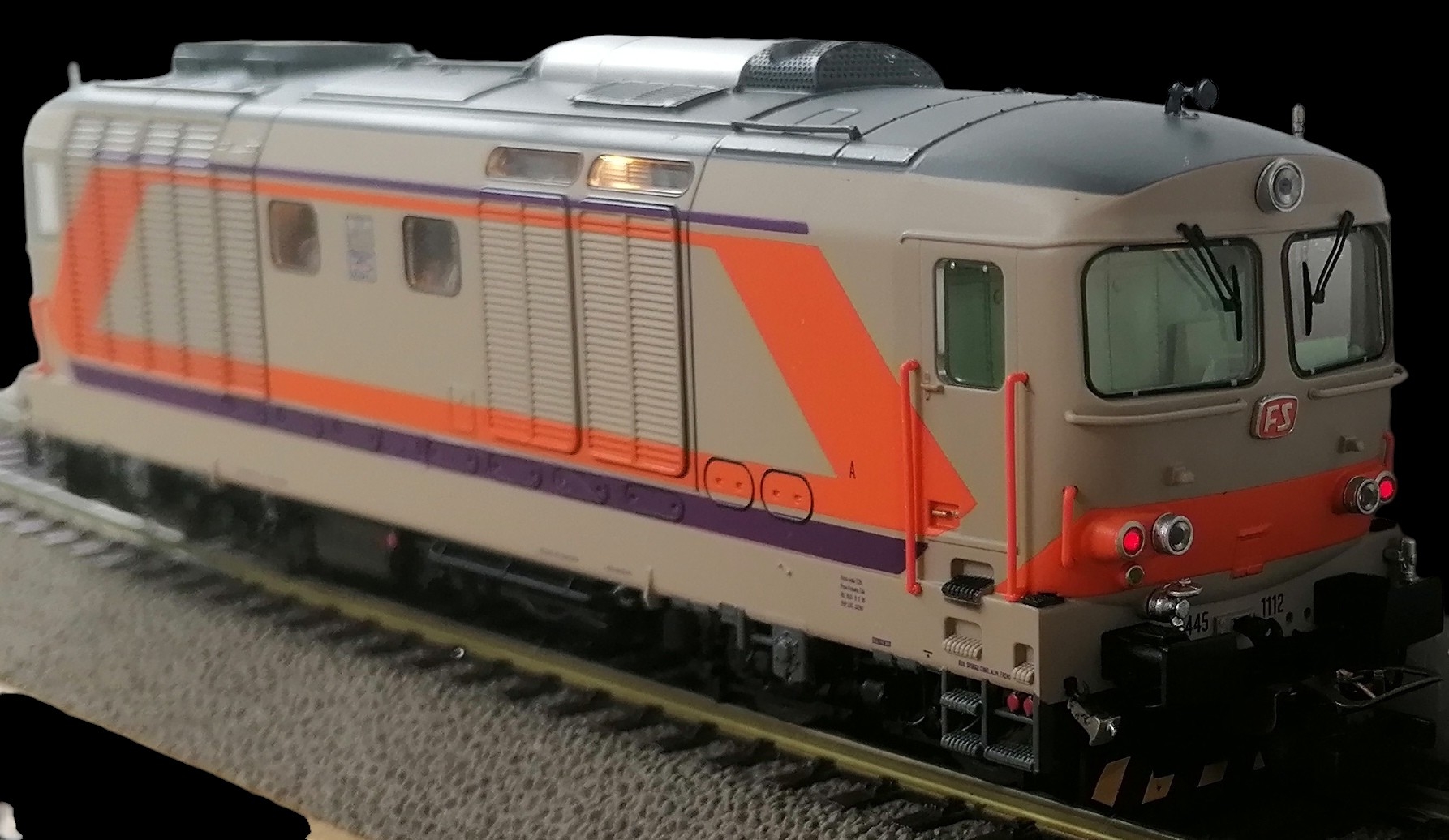 Diesel locomotive D.445 FS Era Piko HO Expert DCC Sound Smoke version