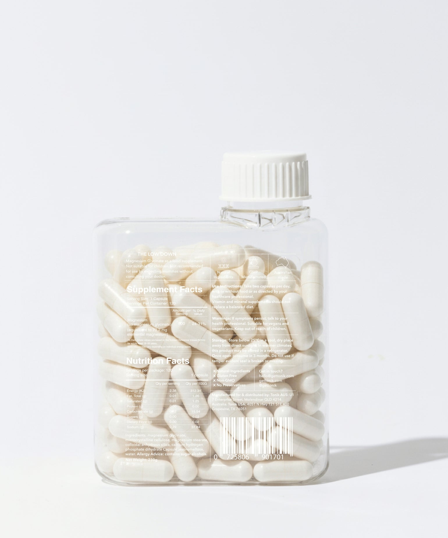 TONIK 甘氨酸鎂膠囊