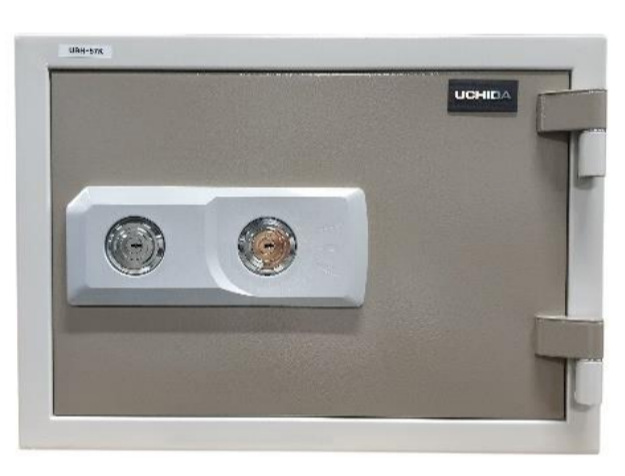 UCHIDA UBH-57K Fire Resistant Safe Box (Double Keylock)_57kg