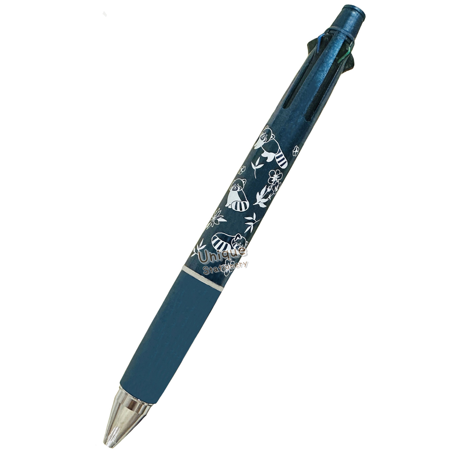 現貨｜小熊貓 Red Panda 日本製 uni Jetstream 4&1 多功能 5用筆 0.5mm 4色原子筆 + 0.5mm 鉛芯筆 (653106)