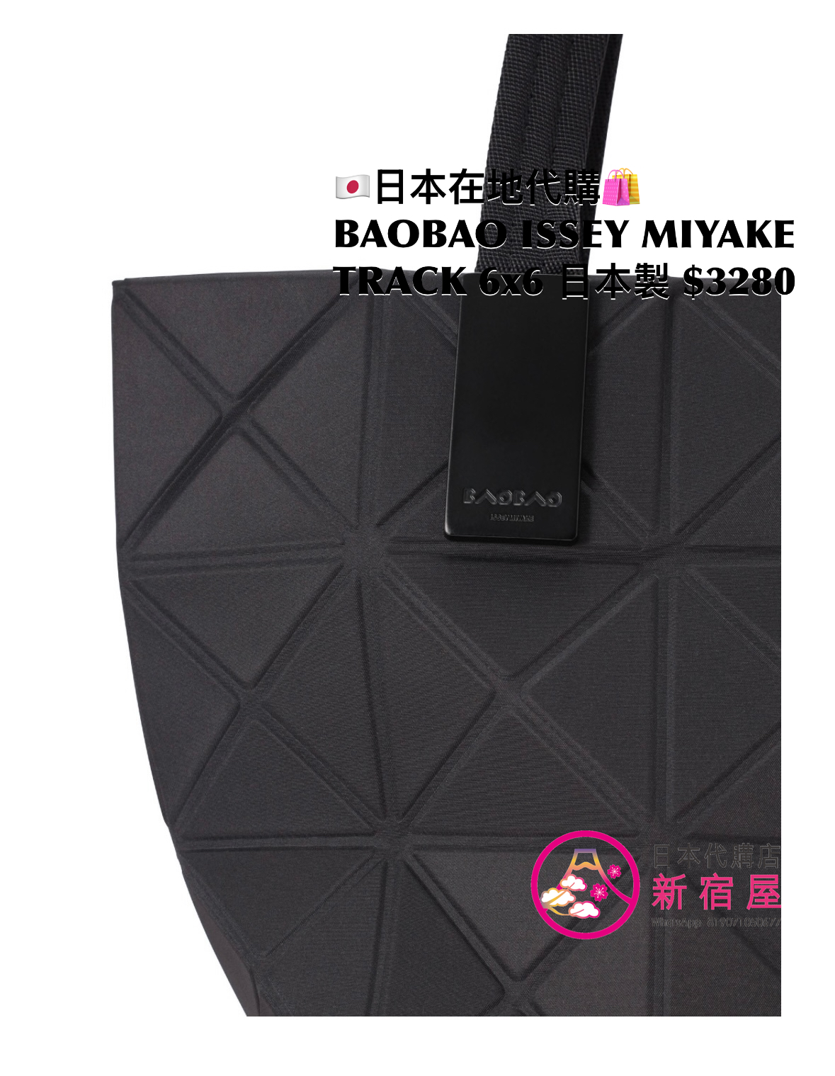 BAOBAO ISSEY MIYAKE TRACK 6x6