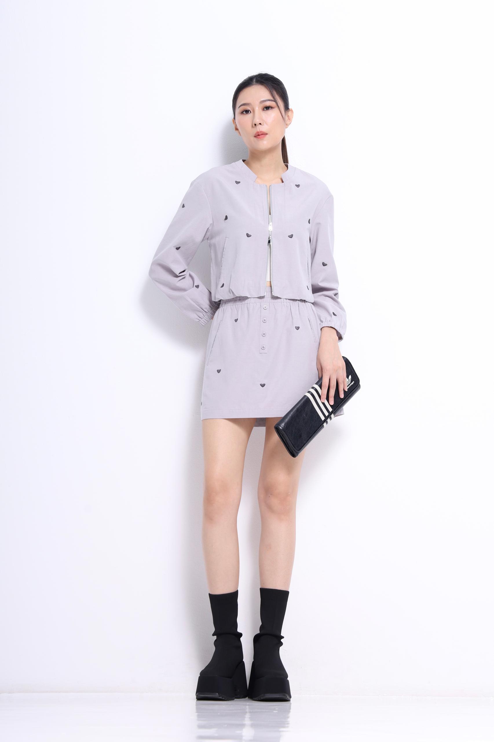 CB2747 LITTLE HEARTS SOFT COTTON JACKET