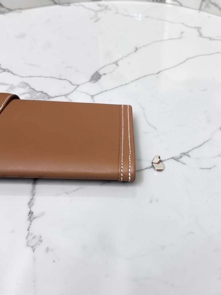 HERMES Jige Elan 29 Stamp U Clutch gold Calfskin 100%Authentic, 99%new ✅box