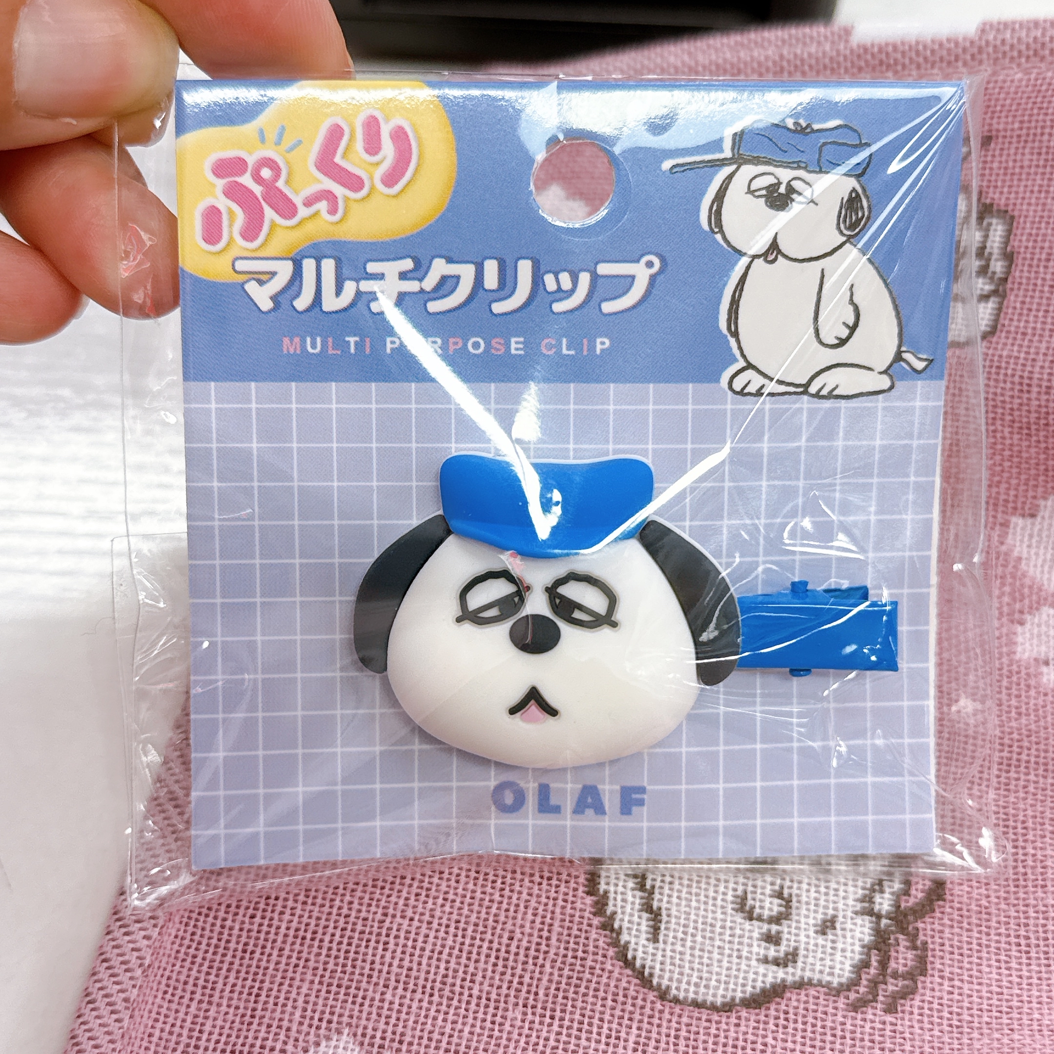日本直送Snoopy olaf髮夾