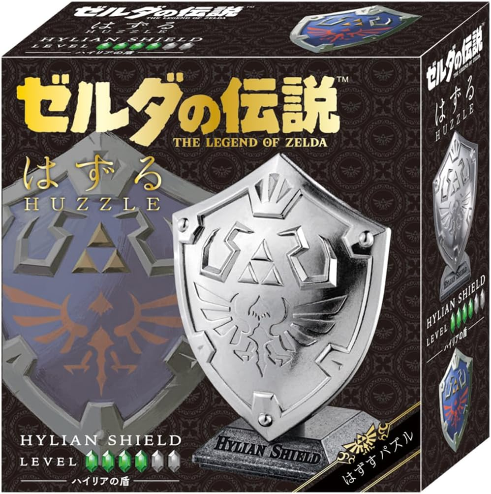 【日本直送】HUZZLE × 薩爾達傳說 | The Legend of Zelda｜海利亞之盾 & 卡邦達看板拼圖 