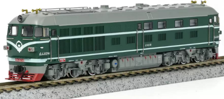  中國長嗚 東風4型內燃機車 DF4 N比例