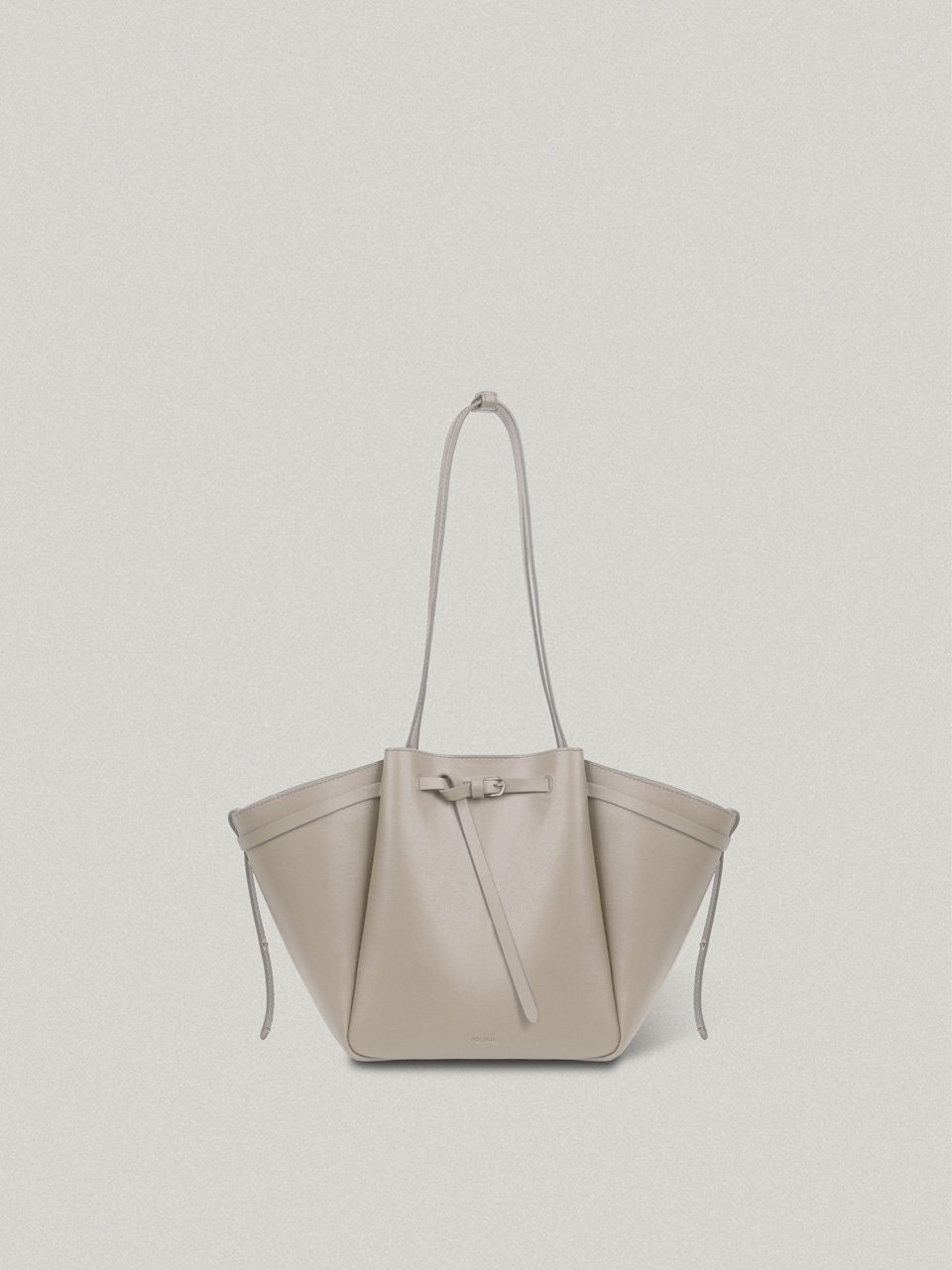 Mini Anthos Bag - Plain (Linen/ Black)