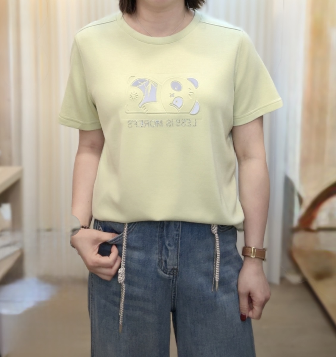 熊貓壓花Tee M276 841783259