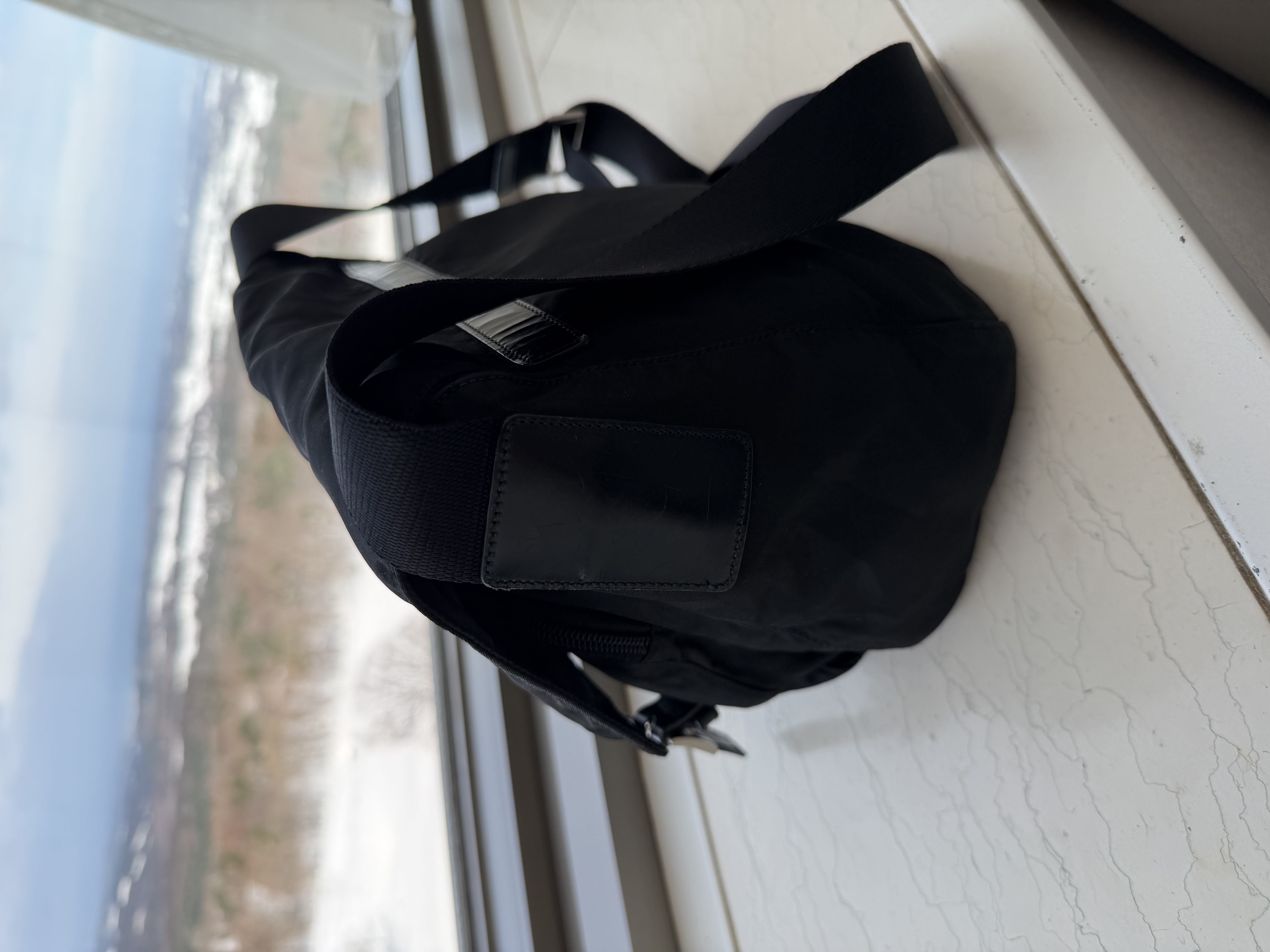 Prada prada explore re-nylon messenger bag