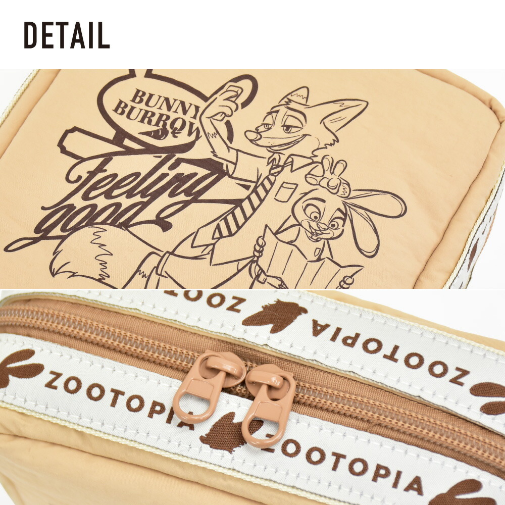 日本預訂📍日本Zootopia圖案大容量化妝袋