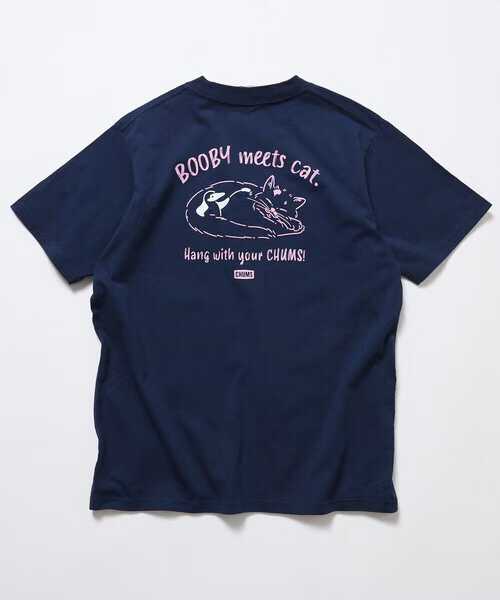 預訂 Chums Booby meets cat.短袖Tee [貨號26A444]