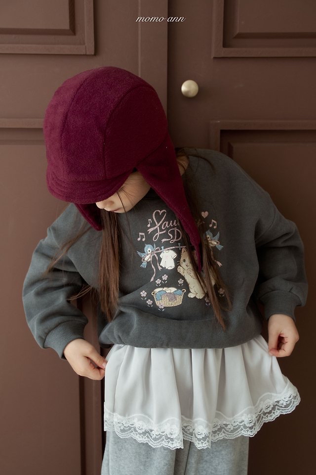 Momoann | Pigcat sweatshirt with Mom