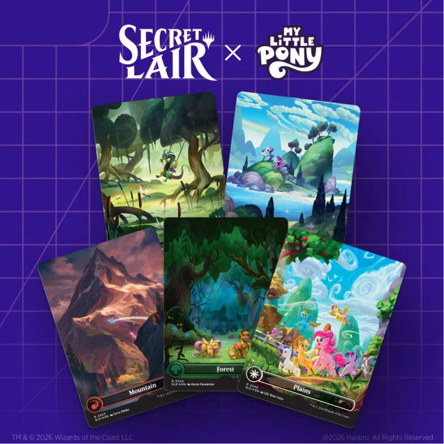SECRET LAIR X MY LITTLE PONY: THE LANDS OF EQUESTRIA