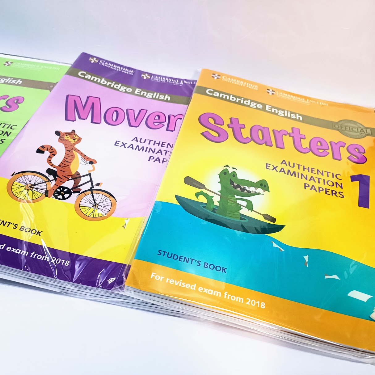 Cambridge English Authentic Examination Papers 2018-2022 Ver. | Starters,movers,Flyers | Authentic Practice Tests | Mini Trainer  CA08 