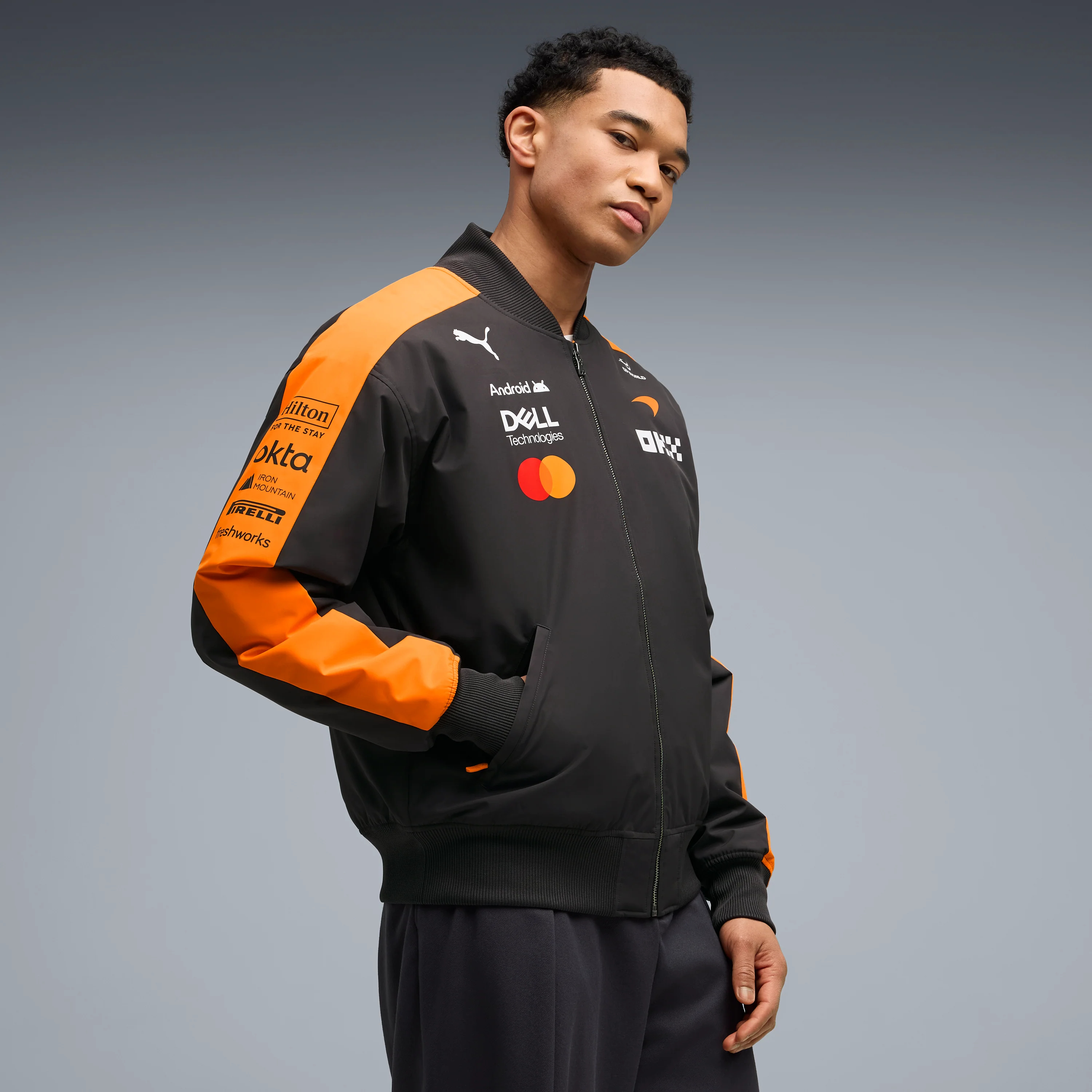 Puma F1 McLaren 麥拿倫車隊 2026 官方車隊飛行外套 Bomber Jacket 701241084