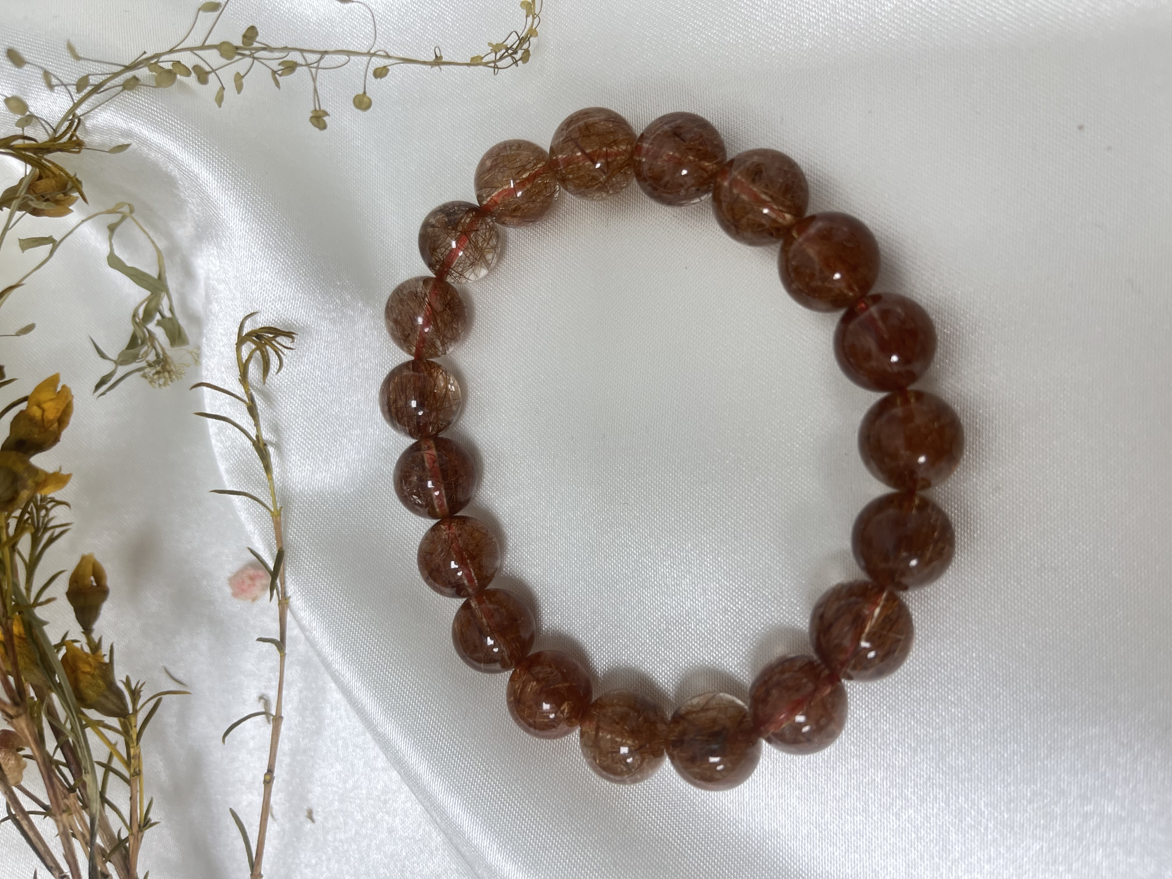 透閃紅銅髮晶 10m+