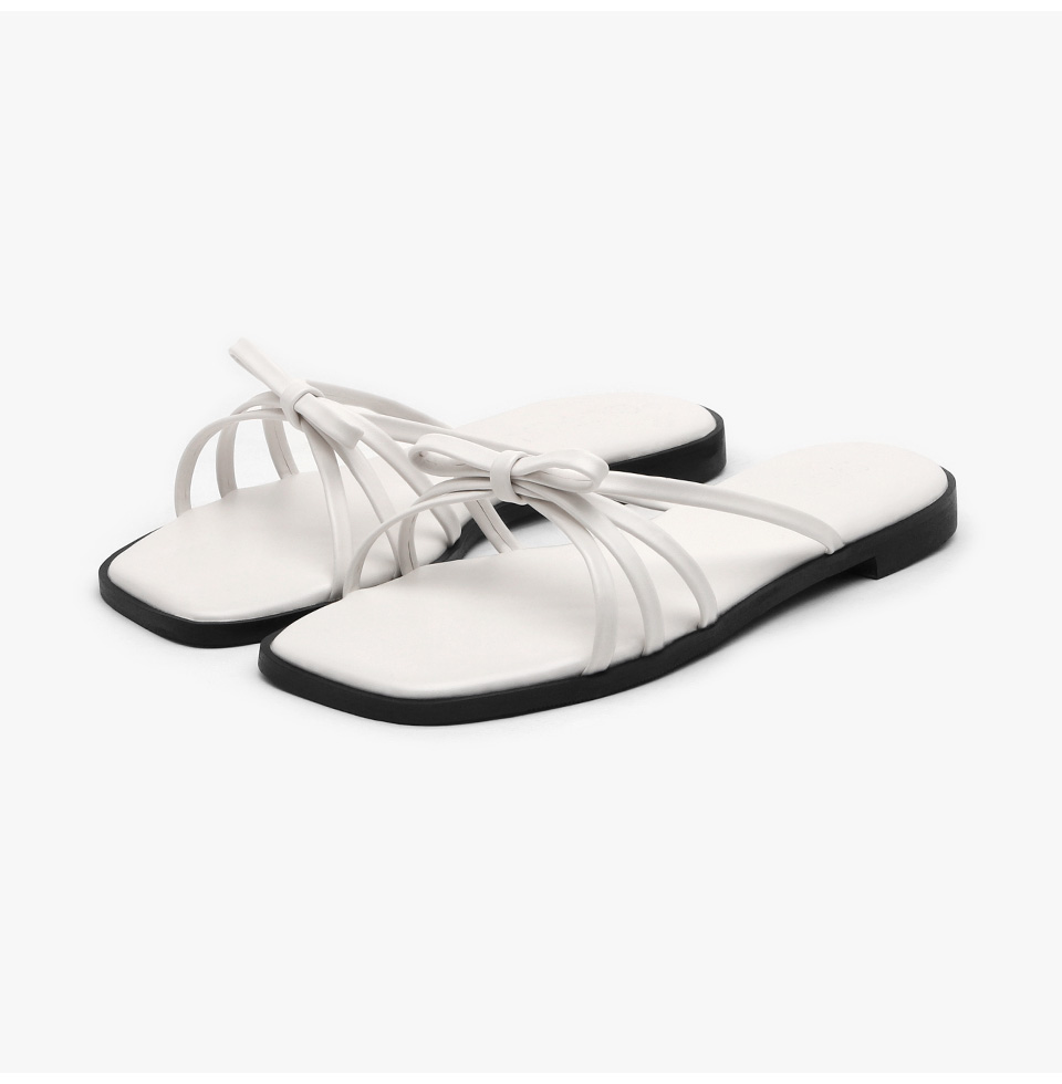 [代購] Sappun Raperin Ribbon Slippers (1cm)