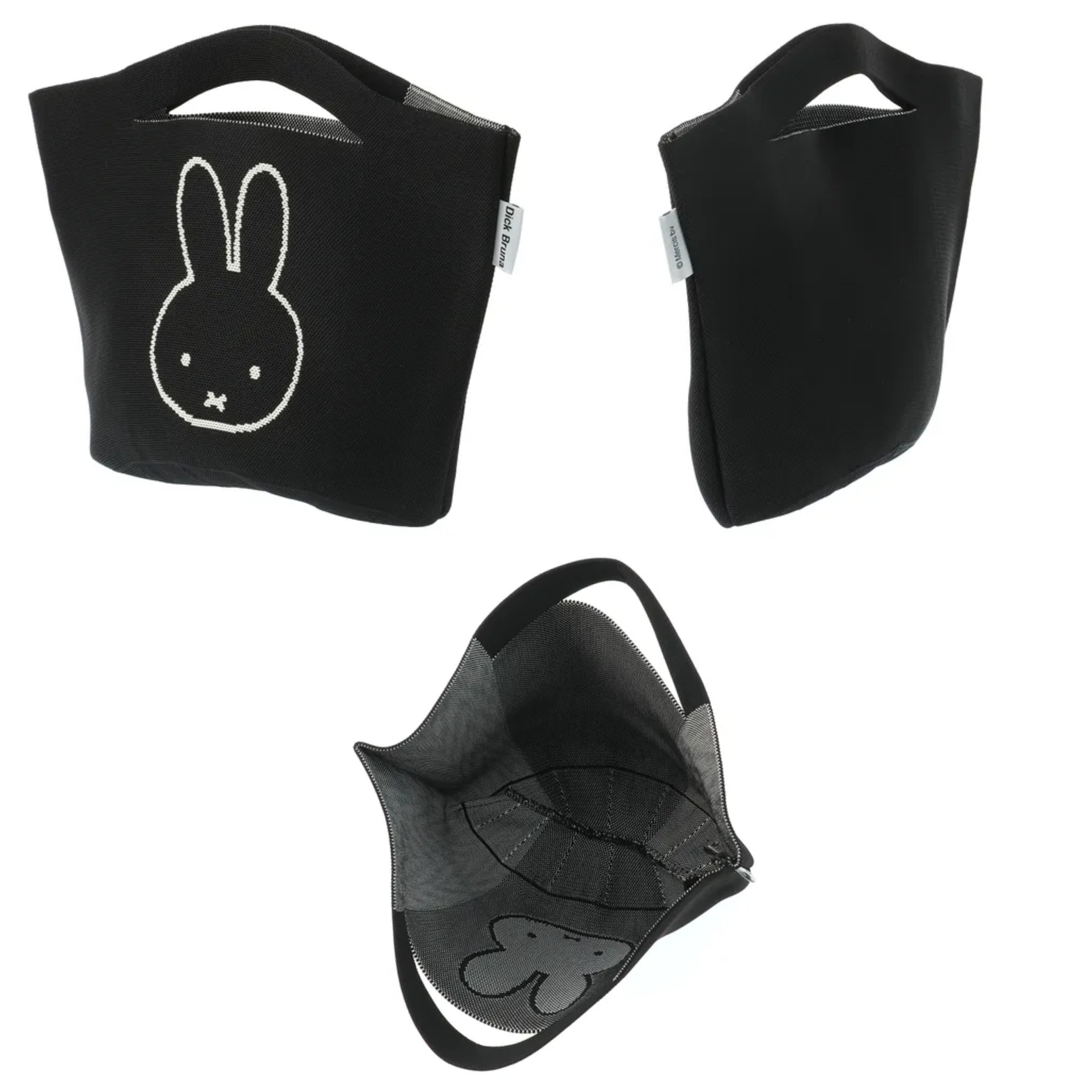 日本直送~新款Miffy針織手提袋