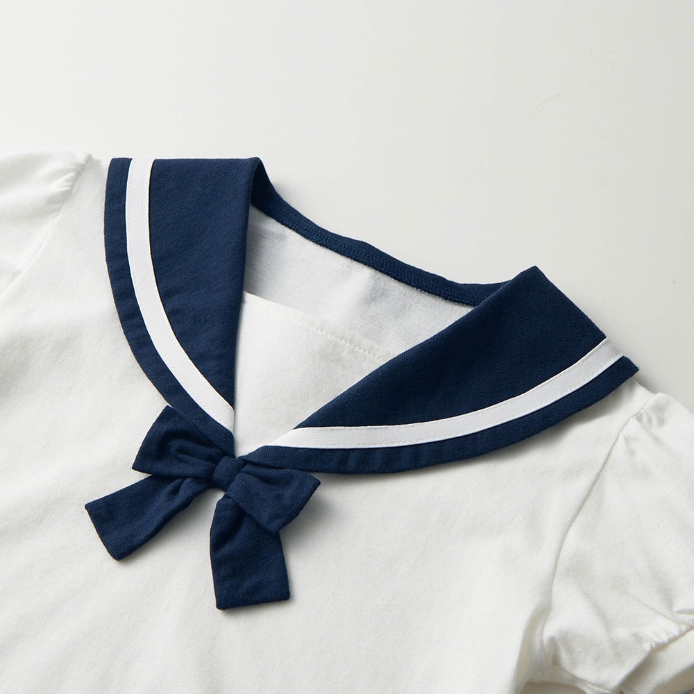 🆕【⭐訂購⭐】 🇯🇵日本直送🌀水手造型短袖上衣+短褲套裝🌀 [PLCA-0228] [260426]