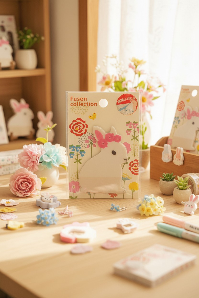 便利貼 Sticky Notes  小白兔  (M032-46)
