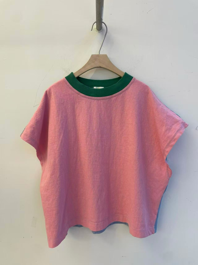 XNN OX 夏季撞色top