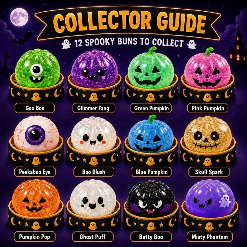 【2026 Halloween】 Halloween Squishy 萬聖節捏捏樂