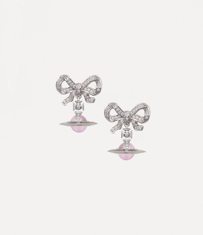 訂貨🍒‼️  Westwood 閃石蝴蝶結🎀立體土星 少女感. UPUP ~