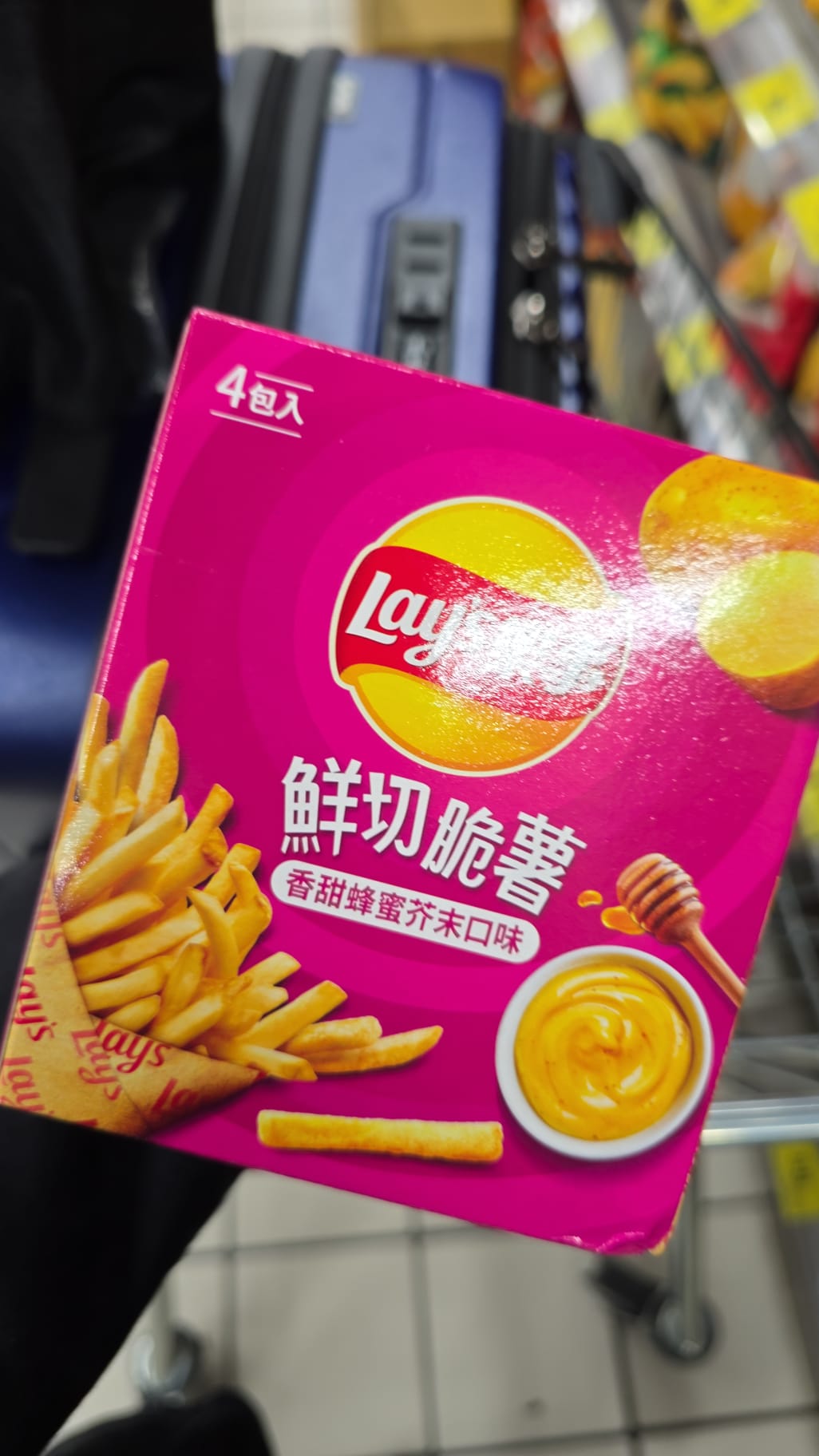 lay's 脆薯蜂蜜芥末口味