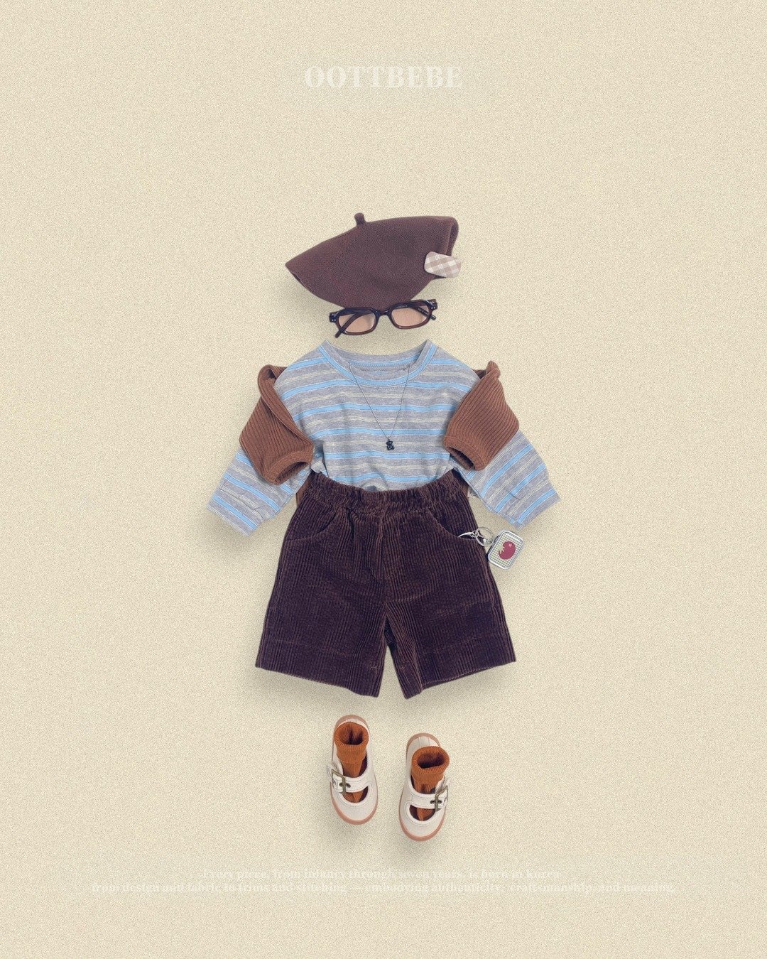 OOTT | Tomboy Shibori T-shirt Kids (Family Look)
