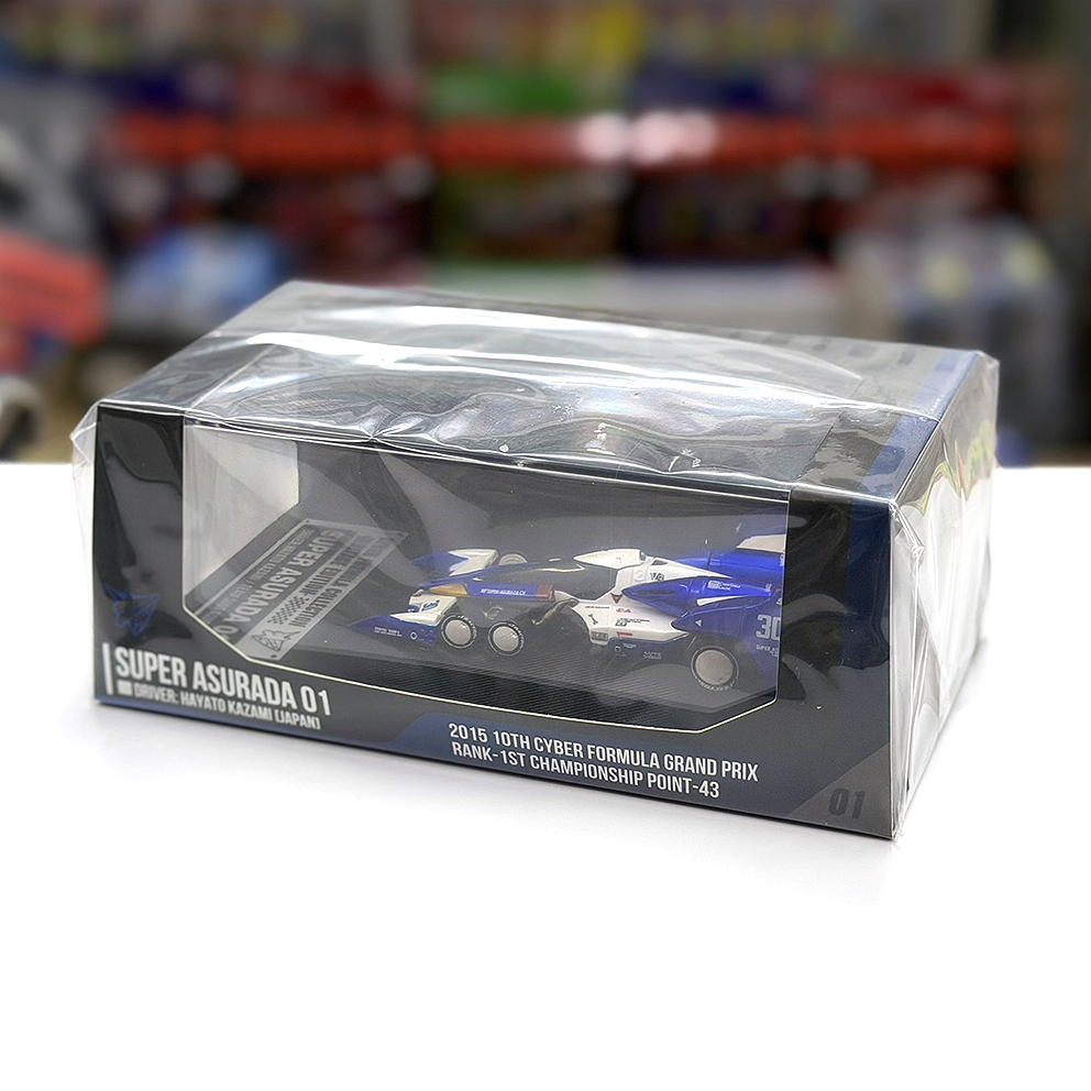 (行版) MegaHouse C.F.C. Cyber​​ Formula Collection -Heritage Edition- 新世紀GPX 高智能方程式 超級雷神 01 Cyber Formula Super Asurada 01 (再版) 