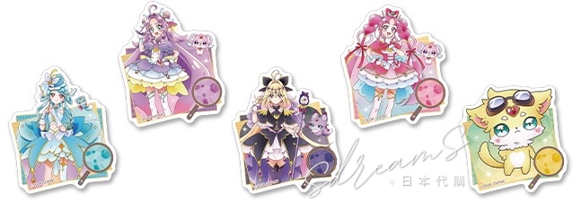 名偵探光之美少女 PreCure × ROUND1 貼紙 第1彈 #P-PCG1124 [GK Marketing] (PRE-ORDER) [2026/12]