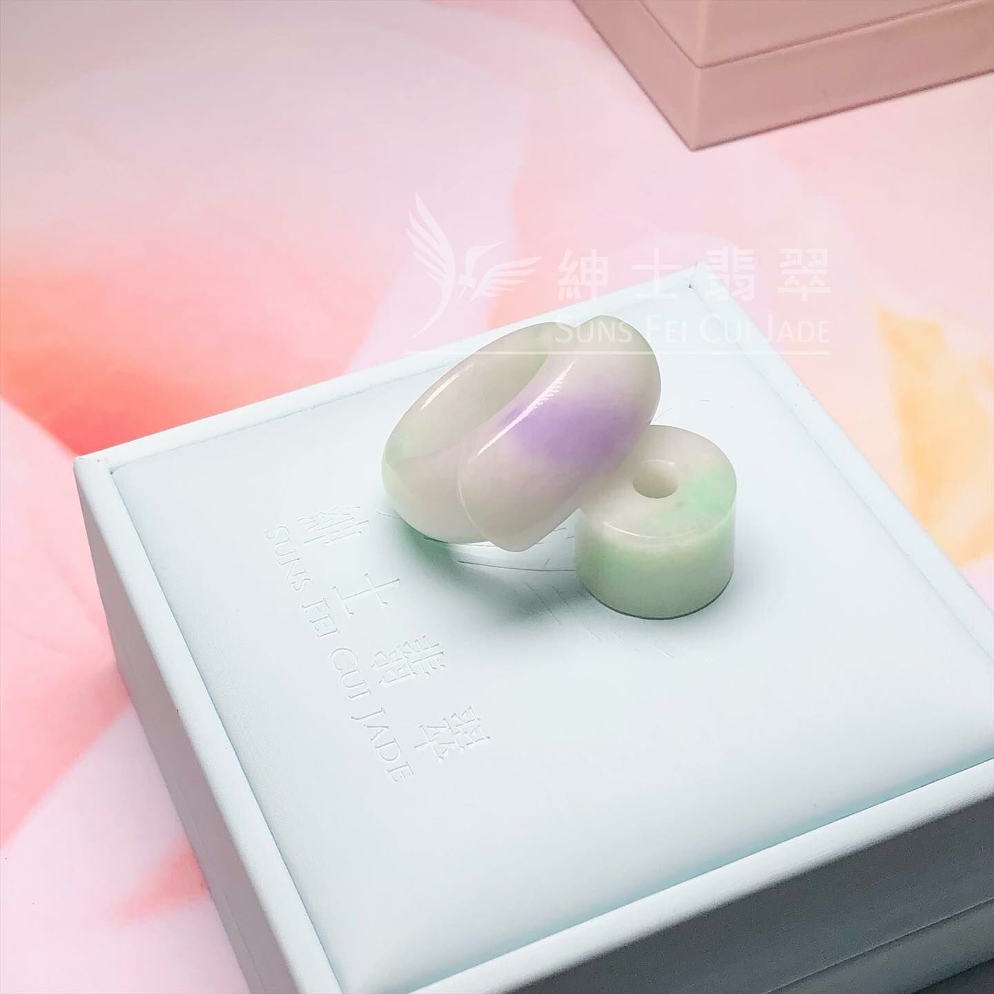 春彩馬鞍戒指連芯(港圈23.5號)