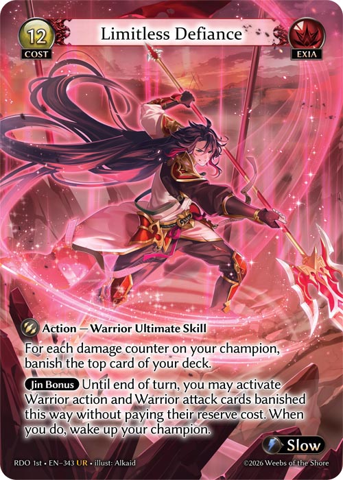 Limitless Defiance / RDO-343 (UR)