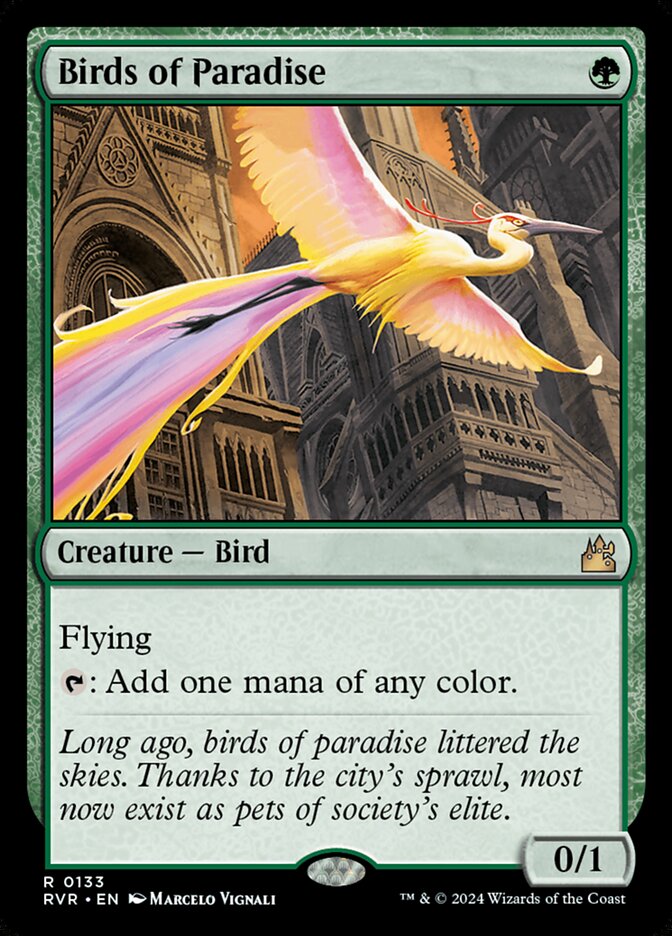 [Foil] Birds of Paradise [RVR-133] [EN]