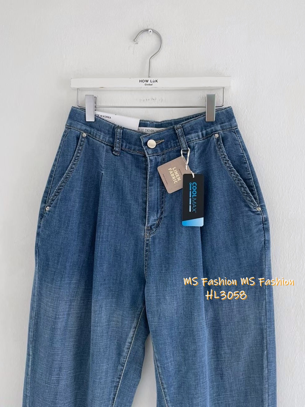 HL3058 韓國🌼Howluk冰涼男友褲