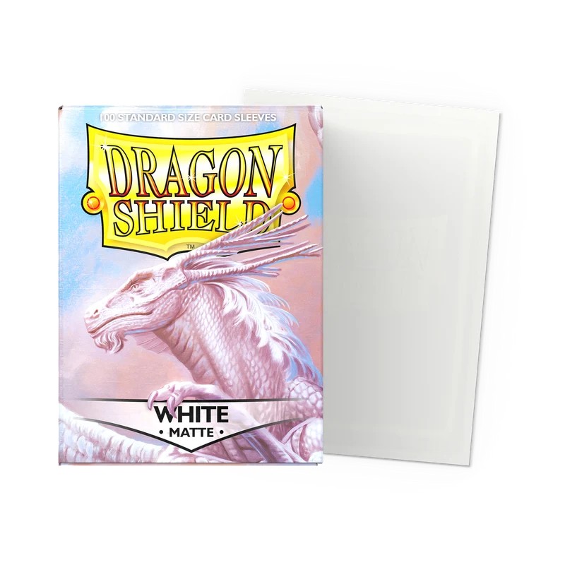 Dragon Shield 100- Matte White